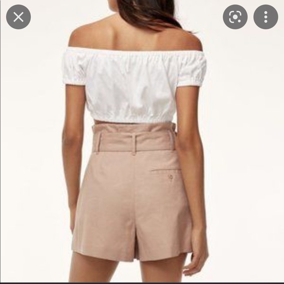 Aritzia Linen Shorts - Picture 2 of 8